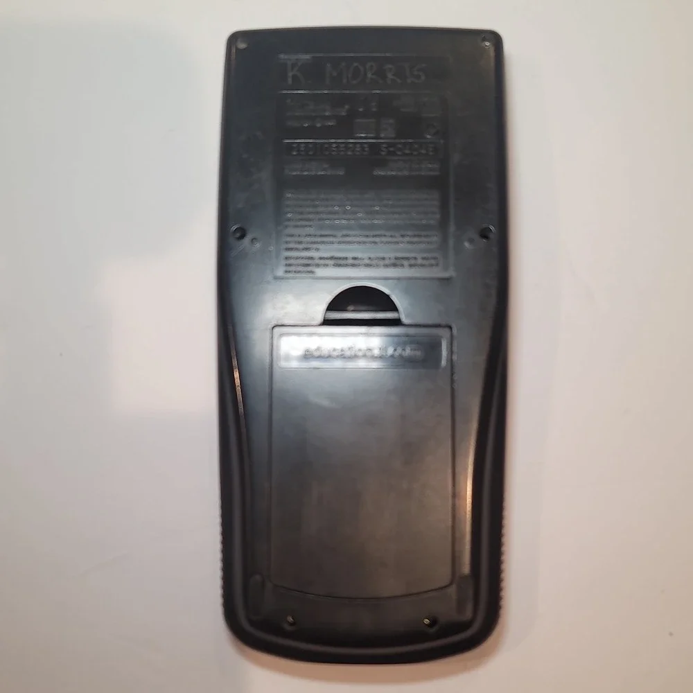 Texas Instruments TI-83 Plus Graphing Calculator Math Black Tested Working
